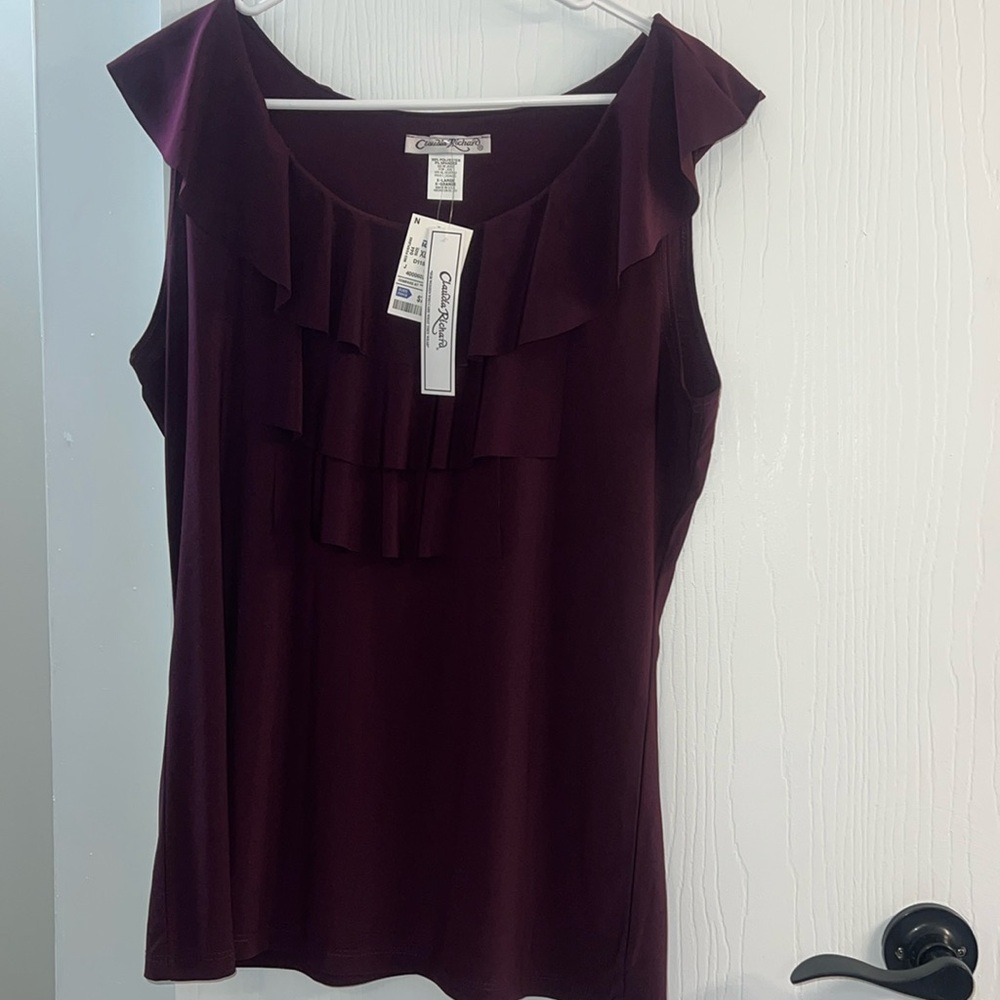 Claudia Richard NWT blouse tank top